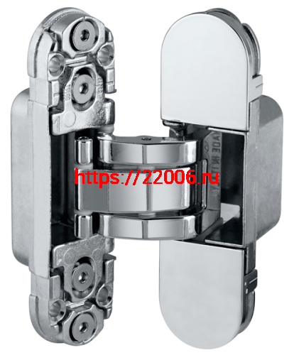 E30200.03.06 (никель) петля AGB (АГБ) ECLIPSE 2.0 (4 накладки в комплекте)