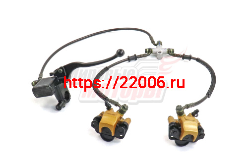 Гидравлика перед. тормоза ATV L600/430/430mm (м/у креп.отверст.50мм) DINGO,BEETLE,BUG,COUGAR,ZERO,SKELETON Гидравлика перед. тормоза ATV L600/430/430mm (м/у креп.отверст.50мм) DINGO,BEETLE,BUG,COUGAR,ZERO,SKELETON