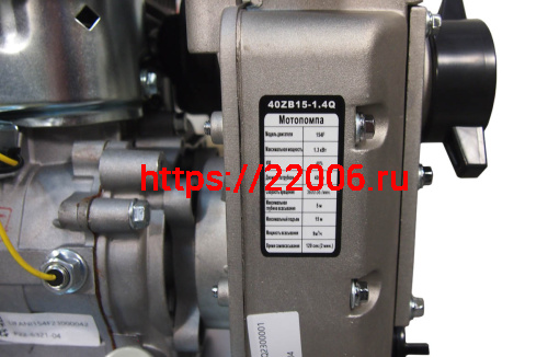 Мотопомпа LIFAN 40ZB15-1.4Q фото 7