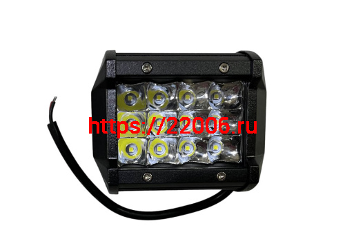 Фара светодиодная LED-011B, 9.6*8*6.5CM, 36 W 3030 LED (12 диодов) Фара светодиодная LED-011B, 9.6*8*6.5CM, 36 W 3030 LED (12 диодов)