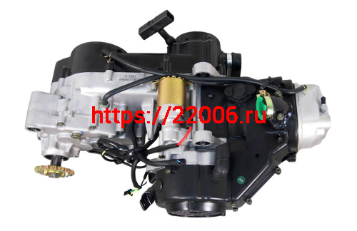 Двигатель Dingo180 4х такт.180 см3 161QMJ (GY6-180)моноблок с редуктор. в сб. и масл. охлажд.,реверс фото 3