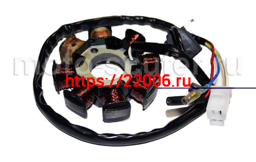 Статор генератора 139QMB 50cc 8 катушек TMMP