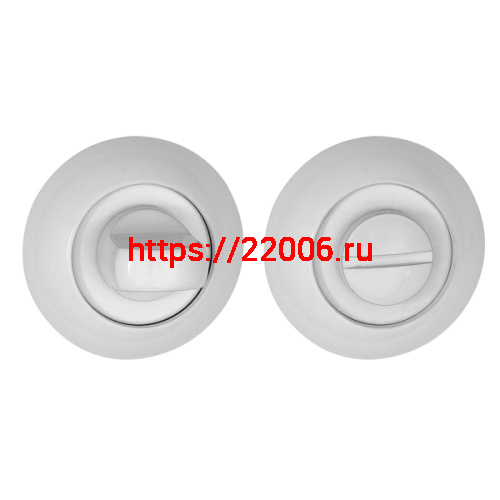 Ручка Punto (Пунто) поворотная BK6.R.TL54 (BK6 TL) WH-19 белый Ручка Punto (Пунто) поворотная BK6.R.TL54 (BK6 TL) WH-19 белый