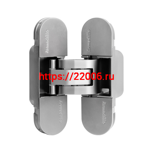 Петля Armadillo (Армадилло) скрытой установки U3D2000.TG SC мат.хром Петля Armadillo (Армадилло) скрытой установки U3D2000.TG SC мат.хром