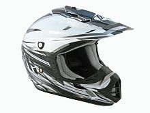 Мотошлем THH TX-12 №14 white/silver (M) детский