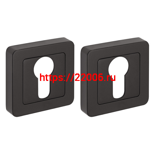 Накладка Fuaro (Фуаро) под цилиндр ET.K.XM52 (ET XM) BL-24 черный