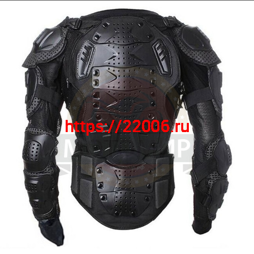 Защита тела мото PRO-BIKER НХ-Р14, полная защита ("рубаха" со всеми протекторами), черная, XXL фото 2 Защита тела мото PRO-BIKER НХ-Р14, полная защита ("рубаха" со всеми протекторами), черная, XXL фото 2