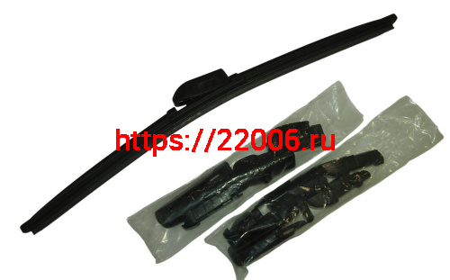 Щетка стеклоочистителя METO бескаркасная (12 адаптеров) 14"(350мм) WB-628T, КОРОБОЧКА фото 2