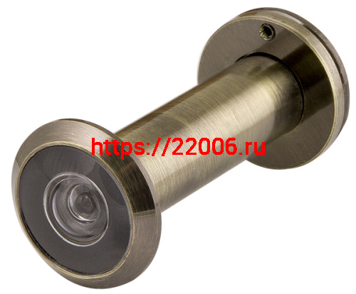 Глазок Fuaro (Фуаро) дверной, оптика пластик DV 3/90-50/Z (VIEWER 3 DVZ) AB бронза Глазок Fuaro (Фуаро) дверной, оптика пластик DV 3/90-50/Z (VIEWER 3 DVZ) AB бронза