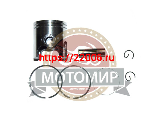 Поршень 47,00 мм 2 такт.скутер Yamaha JOG80/ Stels 1E40QMB (кольца, палец d12мм, стопор. кольца) Поршень 47,00 мм 2 такт.скутер Yamaha JOG80/ Stels 1E40QMB (кольца, палец d12мм, стопор. кольца)