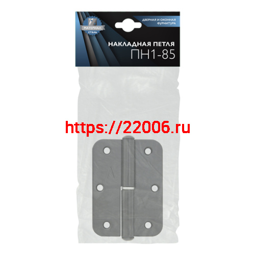 Петля veles (ВЕЛЕС) накладная ПН1-85 черная, левая ПОДВЕС фото 2