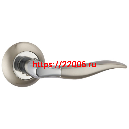 Ручка Punto (Пунто) раздельная PELICAN TL SN/CP-3 матовый никель/хром