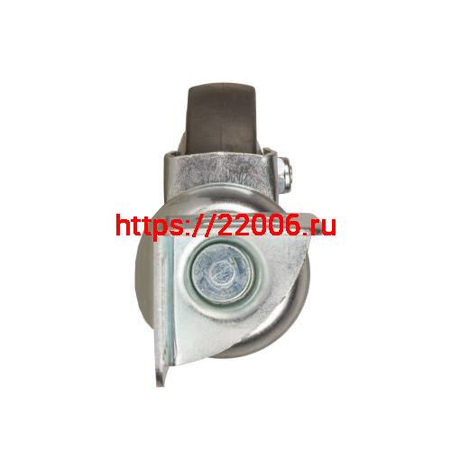 Опора колесная Ajax (Аякс) с угловой площадкой WL/B-50R/40kg резина фото 3