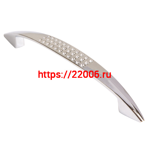 Ручка-скоба Ajax (Аякс) мебельная MB-H-002-128 мм CP хром