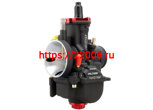 Карбюратор NIBBI Racing PWK28 (YJ), реком.двиг. 150-200 см3 (вход/выход 28 и 50 мм) фото 3 Карбюратор NIBBI Racing PWK28 (YJ), реком.двиг. 150-200 см3 (вход/выход 28 и 50 мм) фото 3