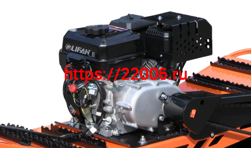 Мотосноуборд ИСКРА-1, LIFAN KP230 8+ л.с., редуктор с автомат сцеплением. фара, тормоз, фото 7