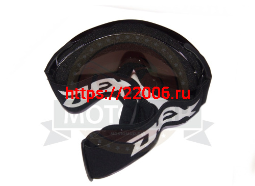 Очки DEX YH-29 (незапотевающие эластичные очки, с черной резинкой  и черными линзами) фото 2