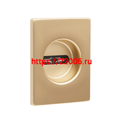 Накладка Fuaro (Фуаро) на сувальдный замок ESC.S-auto.RL/U/K.477 SSG-39 сатинированное золото