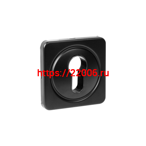 Накладка Fuaro (Фуаро) на цилиндр ESC.C.MSC/K.62 BL-24 черный (1 шт.)