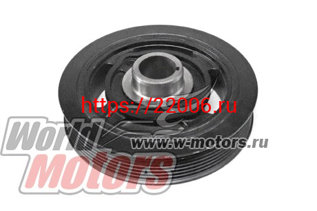 Шкив коленвала 4G20, 4G24 Atlas (1040004400) Шкив коленвала 4G20, 4G24 Atlas (1040004400)