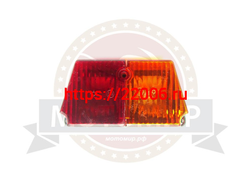 Боковой фонарь Урал задний коляски (реставрация) Боковой фонарь Урал задний коляски (реставрация)