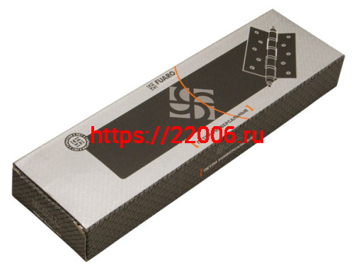 Петля Fuaro (Фуаро) универсальная IN6400U PB (4BB 150x95x3) латунь фото 2