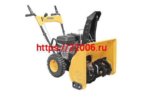 Снегоуборщик GardenPro  7,0 л.с KCM24-F (ширина 61см,высота 51см,4вперед/1назад,ручной старт,13"х4,10-6, 212сс ZONGSHEN 170F, 62кг) фото 2