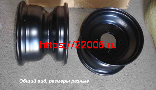 Диск SCOUT для ATV 8", 8"х 5,7" (4х110) ЦО 90 мм, ET -7, черный, штампованный Диск SCOUT для ATV 8", 8"х 5,7" (4х110) ЦО 90 мм, ET -7, черный, штампованный