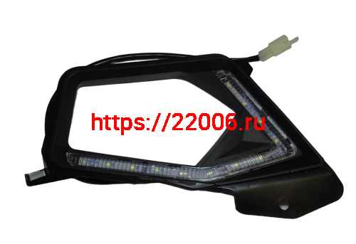 Облицовка фары ATV СOMMANDER 200 передней правая (316045001001) Облицовка фары ATV СOMMANDER 200 передней правая (316045001001)