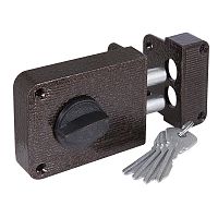 Замок Zenit (Зенит) накладной ЗН 1-3 медь