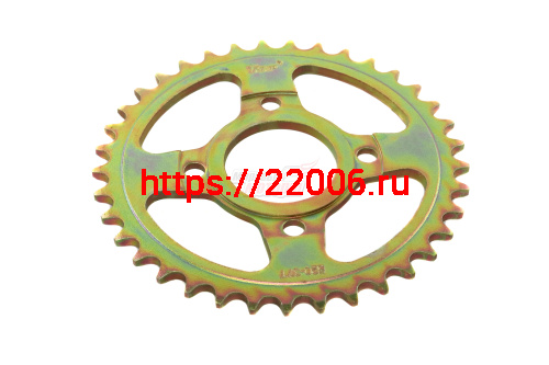 Звезда ведомая 37z (520) CG125-250, CB125-250 (4х63, D58) Звезда ведомая 37z (520) CG125-250, CB125-250 (4х63, D58)