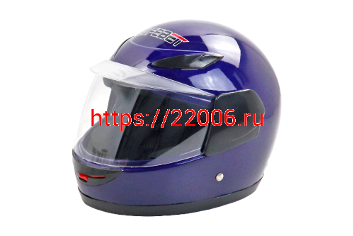 Шлем SAFEBET HF-908 синий глянцевый ОДНОЦВЕТНЫЙ "S,M,L,XL,XXL" (интеграл, детский) фото 2 Шлем SAFEBET HF-908 синий глянцевый ОДНОЦВЕТНЫЙ "S,M,L,XL,XXL" (интеграл, детский) фото 2