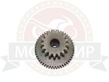 Шестерня эл. стартера двойная GY6 125/150  49Z-17Z (отв. d10мм) FT150T(1001)