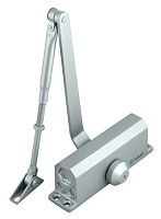 Доводчик Fuaro (Фуаро) дверной DC20-3 (DC-203) AL до 65 кг (алюминий)
