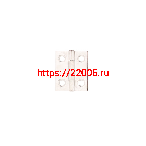 Петля Ajax (Аякс) карточная универсальная LM/IN22x24x0,8U ZN цинк (2 шт)