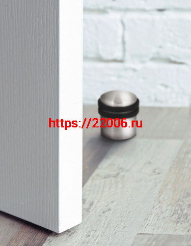 Упор Armadillo (Армадилло) дверной напольный STOPPER/ZA062 (DH062ZA ) SN-3 мат.никель фото 2