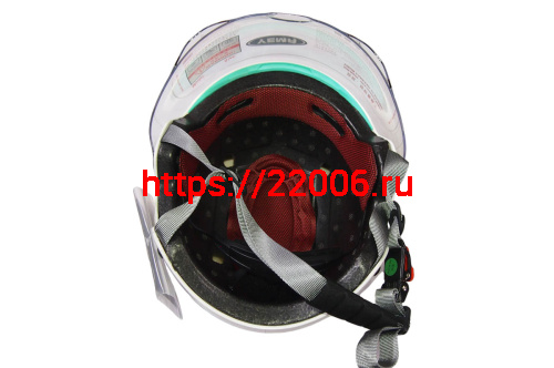 Шлем открытый YM-351_7 "YAMAPA", белый, черный, размер M, летний (NEW) (12 шт. в упак.) фото 2