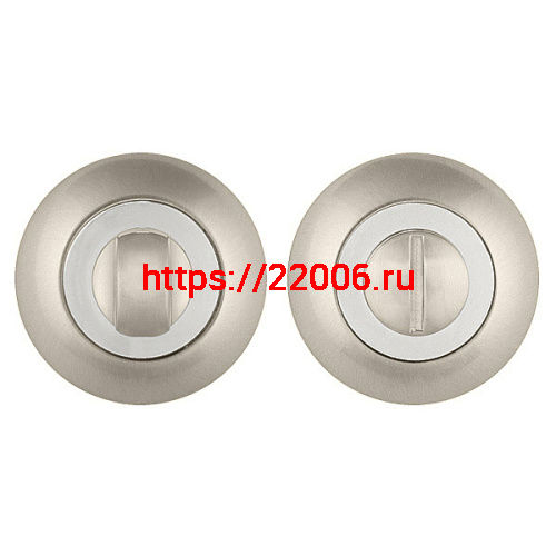 Ручка Punto (Пунто) поворотная BK6.R.ZR54 (BK6 ZR) SN/CP-3 матовый никель/хром Ручка Punto (Пунто) поворотная BK6.R.ZR54 (BK6 ZR) SN/CP-3 матовый никель/хром