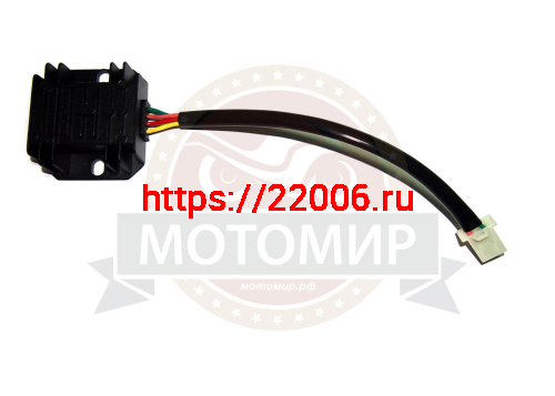 Реле регулятор с проводом 4 пров. мал. колодка (гнездо) COLT (31030003) (НАБОР) Реле регулятор с проводом 4 пров. мал. колодка (гнездо) COLT (31030003) (НАБОР)