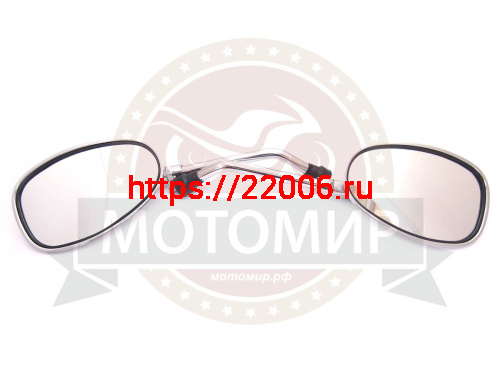 Зеркала (001) d8 каплевидные объемные хром Зеркала (001) d8 каплевидные объемные хром