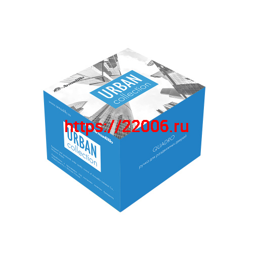 Ручка Armadillo (Армадилло) для раздвижных дверей SH.QUADRO55.010 CP-8 хром фото 2