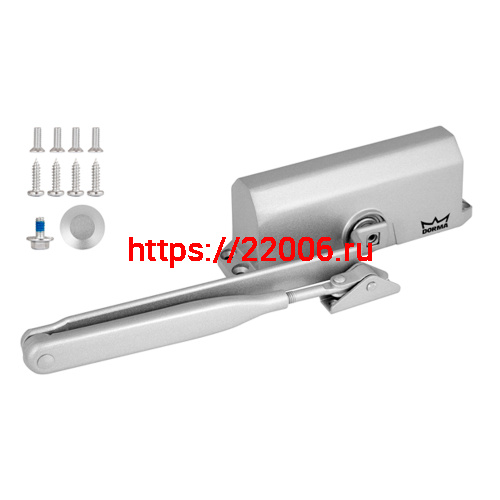 Доводчик Dorma (Дорма) дверной TS 77 EN4, с рычажной тягой, серый фото 4