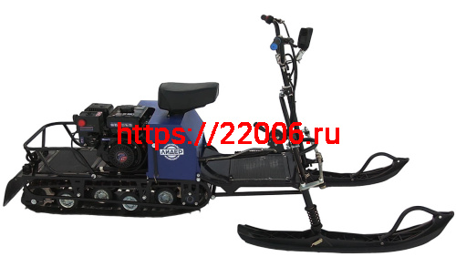 Мотобуксировщик компактный с лыжным модулем ЛИДЕР-ДЕЛЬТА-3, CVTL (+Фара) 8+ л.с., TAV2-40,, РЕВЕРС