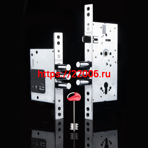 Замок Fuaro (Фуаро) врезной сувальдный MDV25/S-60.00.3R16 4key фото 2