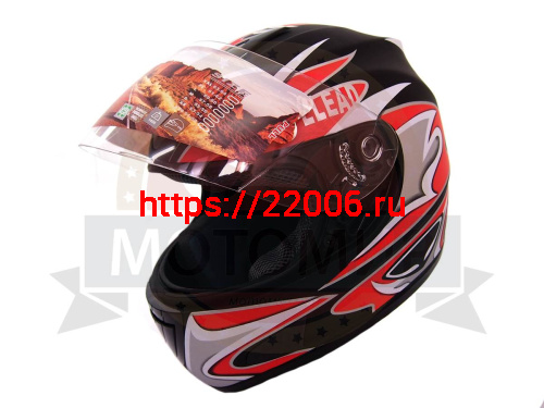 Шлем интеграл "Safelead" HF-160 "Анти Крыло" MATT BLACK CI размер S фото 3