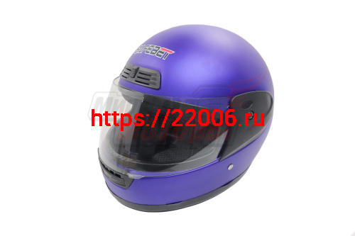Шлем SAFEBET HF-109 синий МАТОВЫЙ одноцветный "S,M,L,XL,XXL" (интеграл) Шлем SAFEBET HF-109 синий МАТОВЫЙ одноцветный "S,M,L,XL,XXL" (интеграл)