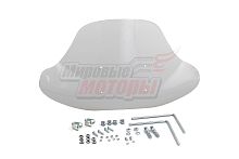 Щиток ветровой Forest Wanderer (мягкое стекло) (2мм) (для квадроциклов) (с крепежами)