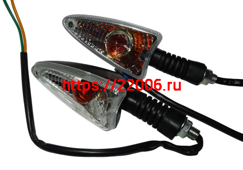 Боковой фонарь Альфа SHURIKEN, RUBIKON (компл. 2шт) (НАБОР) фото 2