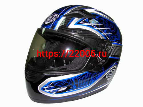 Мотошлем THH TS-39 №8 black/blue (XS)