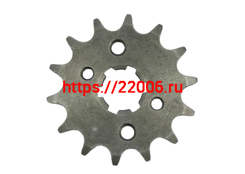 Звезда 14 зуб. (428) (d16-20, 2х30/2х34) цепи, ведущая YBR125, YAMAHA фото 3 Звезда 14 зуб. (428) (d16-20, 2х30/2х34) цепи, ведущая YBR125, YAMAHA фото 3